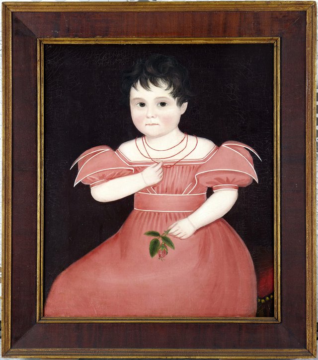 Girl in Pink by Ammi Phillips