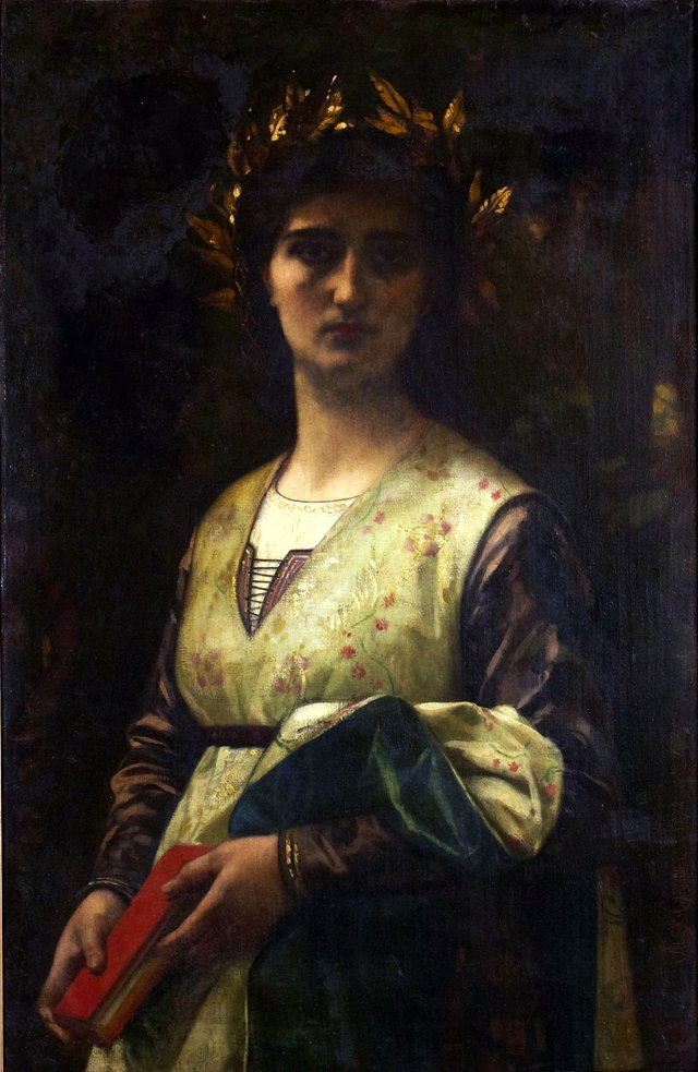 Petrarch's Laura by Alexandre Cabanel