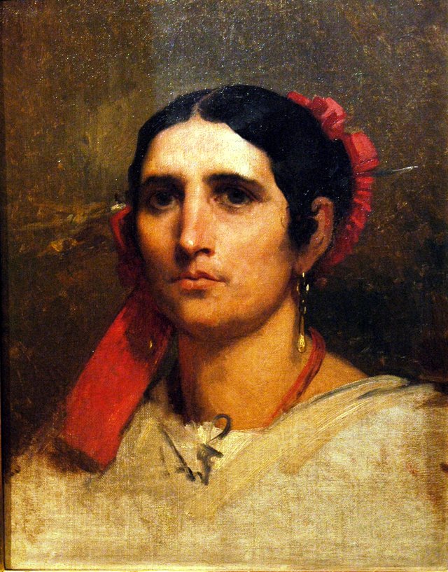 La Transtévérine by Jules Lefebvre