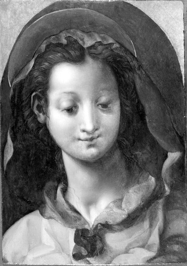 Bust of the Virgin by Pontormo