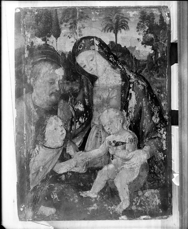 Holy Family and Saint John by Pinturicchio