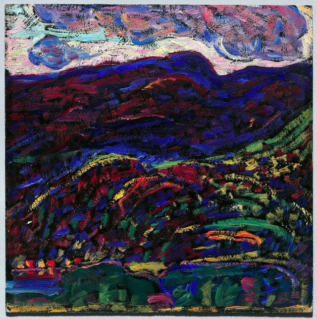Kezar Lake, Autumn Evening by Marsden Hartley