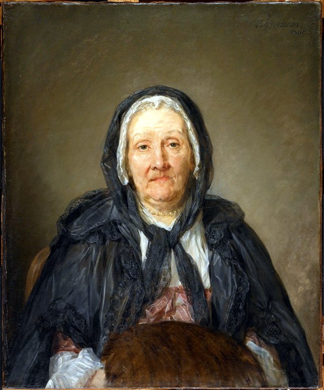 Mme. Claude Journu by Jean-Baptiste Perronneau