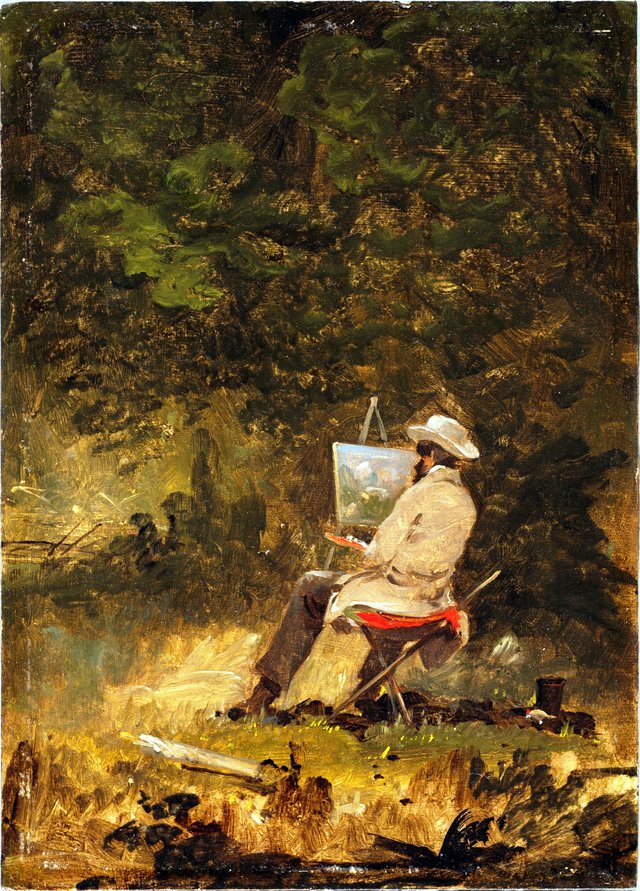 The Artist Sketching by William Sidney Mount