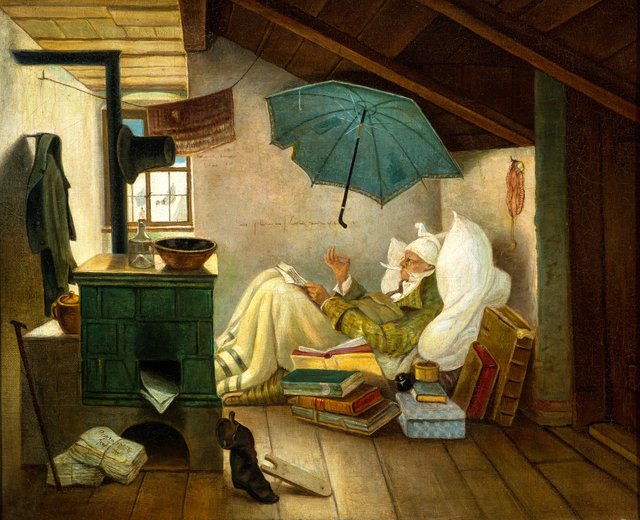 The Poor Poet by Carl Spitzweg