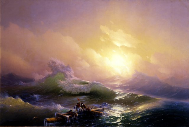 The Ninth Wave by Ivan Aivazovsky