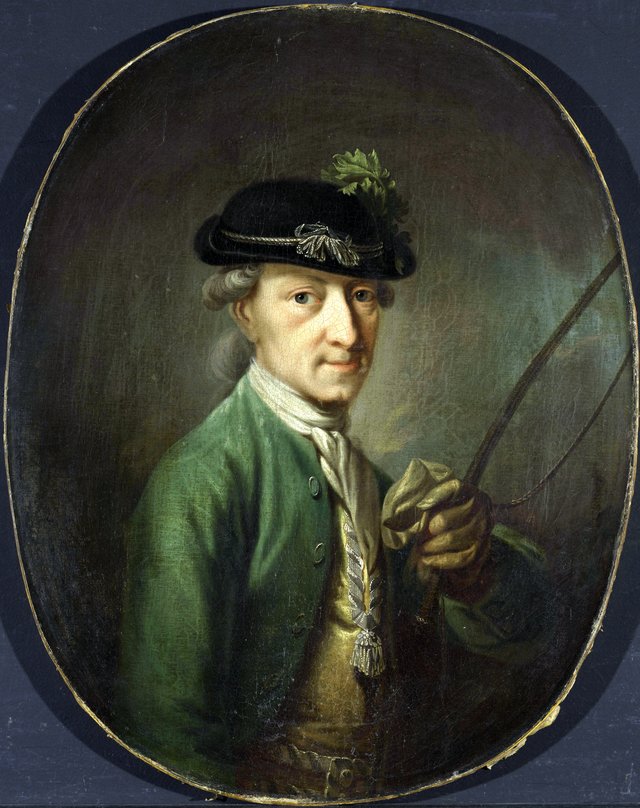 Mann i jegerdrakt - NG.M. by Christian August Lorentzen