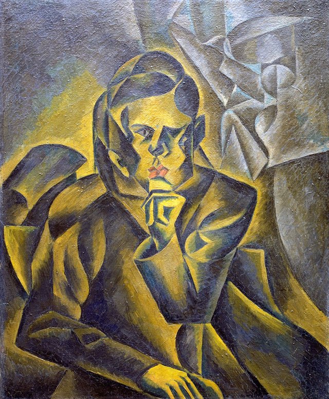 Portrait of Jan Zrzavý by Bohumil Kubišta