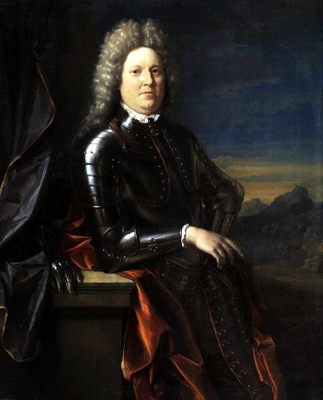 Portrait of Friedrich von Schomberg by Adriaen van der Werff
