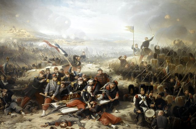 La Courtine de Malakoff by Adolphe Yvon