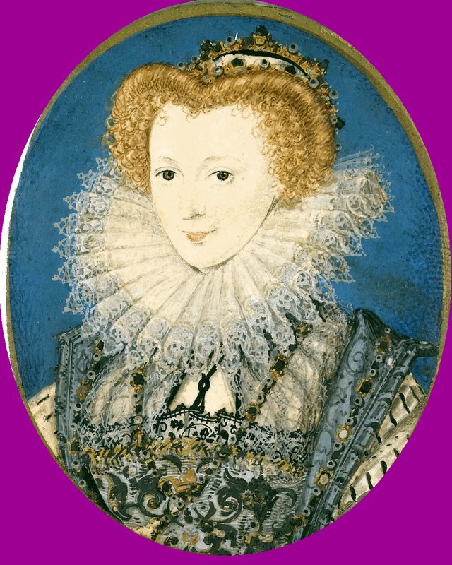 Portrait of a Noblewoman, possibly Lettice Knollys by Nicholas Hilliard