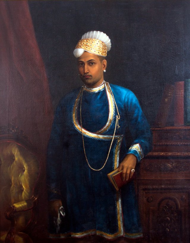 Kerala Varma Valiya Koil Thampuran by Raja Ravi Varma