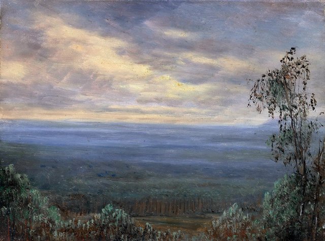 Morning Fog by Carl Gustav Carus