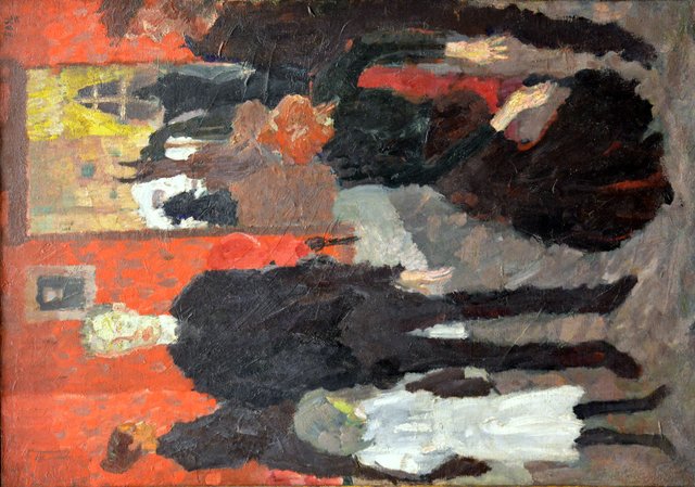 Small Death Scene by Max Beckmann