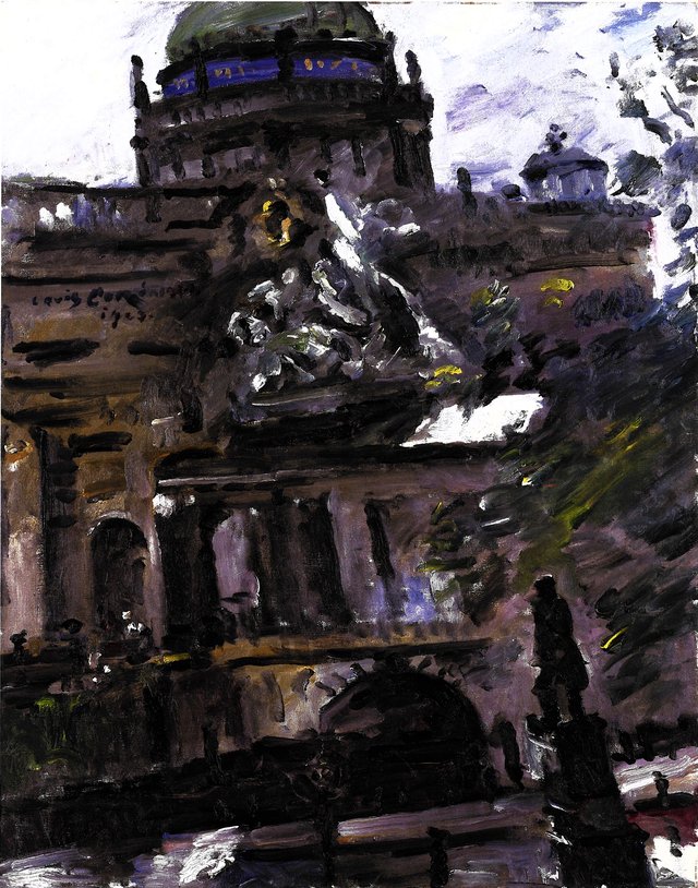 Die Schloßfreiheit in Berlin by Lovis Corinth