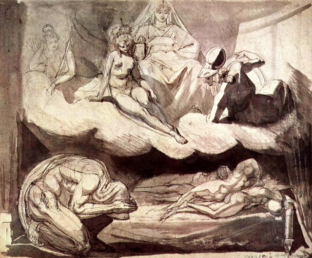 The Daughters of Pandareos by Henry Fuseli