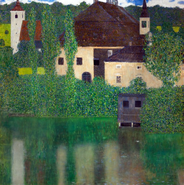 Water Castle by Gustav Klimt