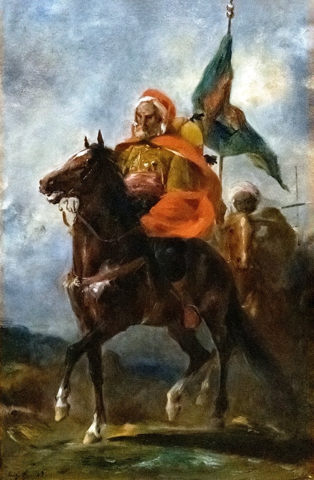 The Arab Chief by Eugène Fromentin