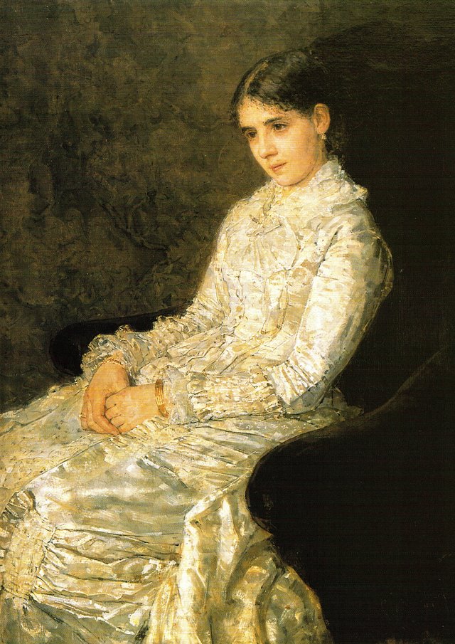 Portrait of Nanette Enthoven-Enthoven (1852-1883) by Isaac Israëls
