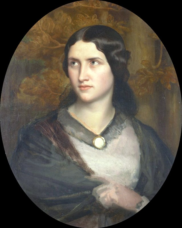 Portrait of Madame Arsène Houssaye by Charles Gleyre