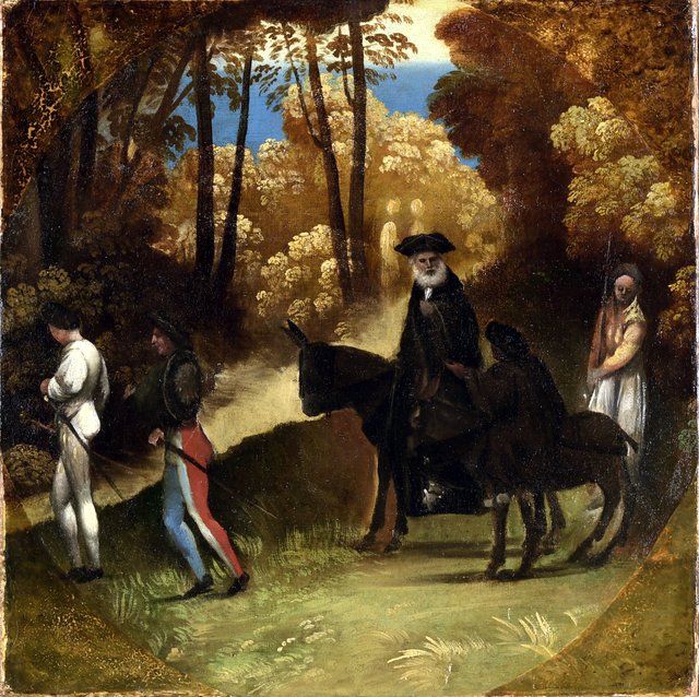 Travellers in a Forest by Dosso Dossi