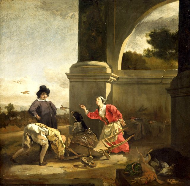 The Poulterer's Mishap by Jan Weenix