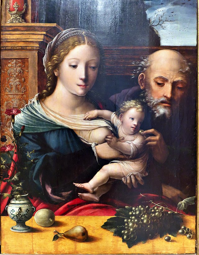 Holy Family by Pieter Coecke van Aelst