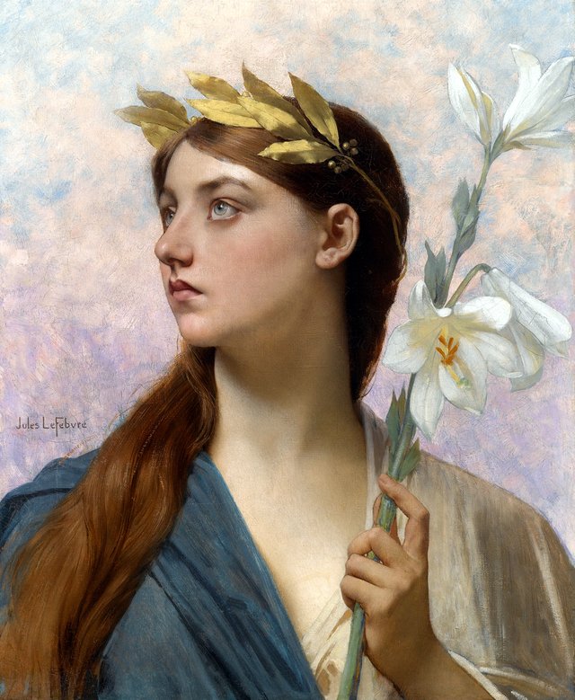 An Allegory of Victory by Jules Lefebvre