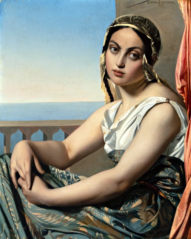 Woman of the "Orient" by Henri Lehmann