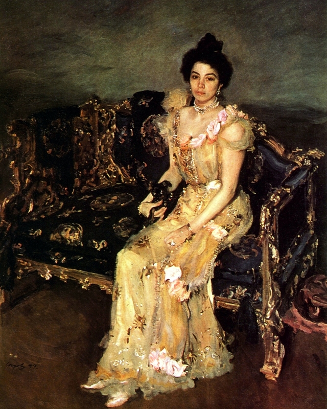 Portrait of Sophia Botkina by Valentin Serov