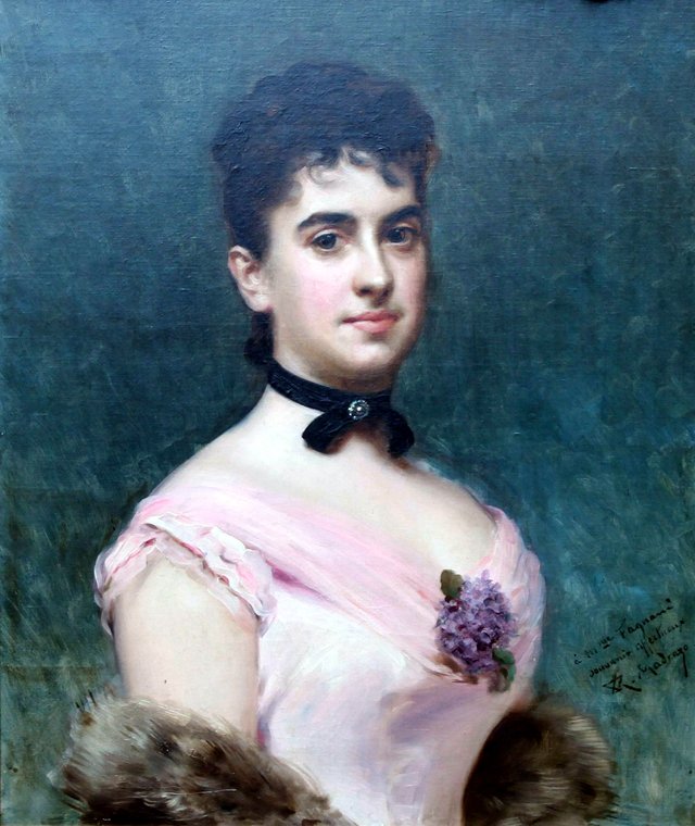 Nina Fagnani by Raimundo de Madrazo y Garreta