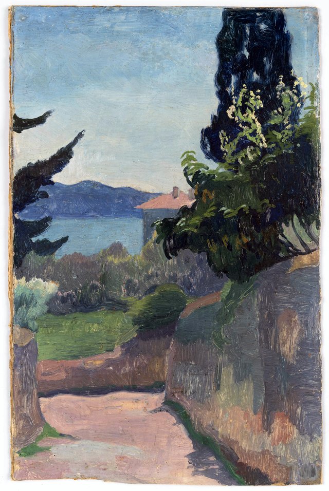 View of Lovrana by Stanisław Ignacy Witkiewicz