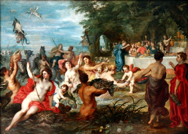 The wedding of Thetis and Peleus by Hendrick van Balen the Elder