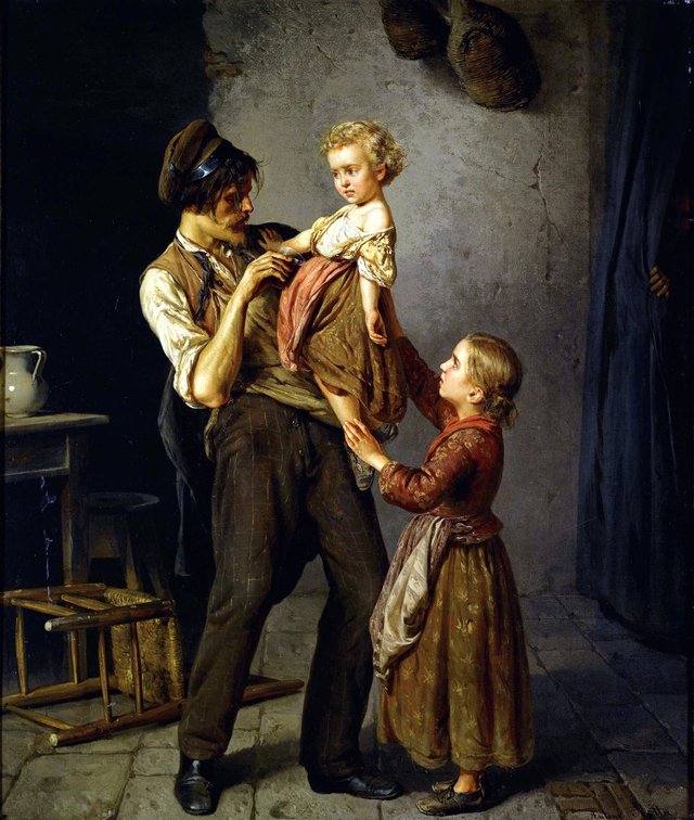 Father's return by Antonio Rotta