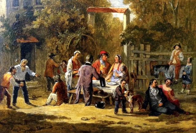 The Venice Village scenes by Antonio Rotta