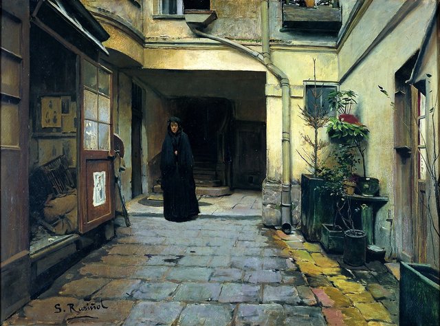 Casa de empeños by Santiago Rusiñol i Prats