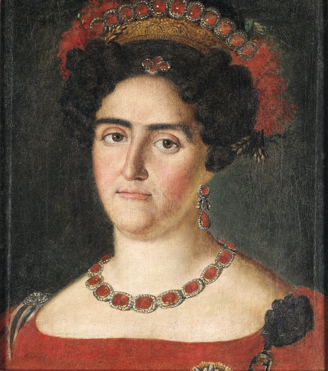Portrait of María Francisca de Braganza by José Aparicio