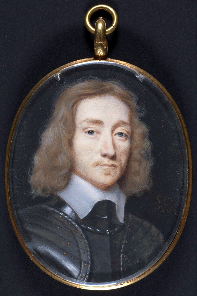 Portrait of a Man in Armor by Samuel Cooper