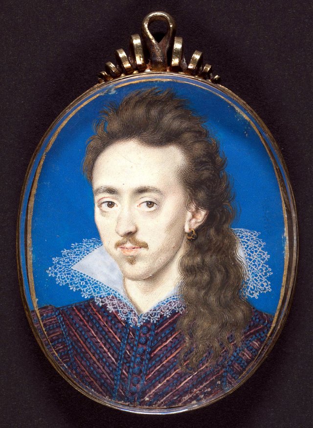 Dudley North, third Baron North (1581-1666) by Isaac Oliver