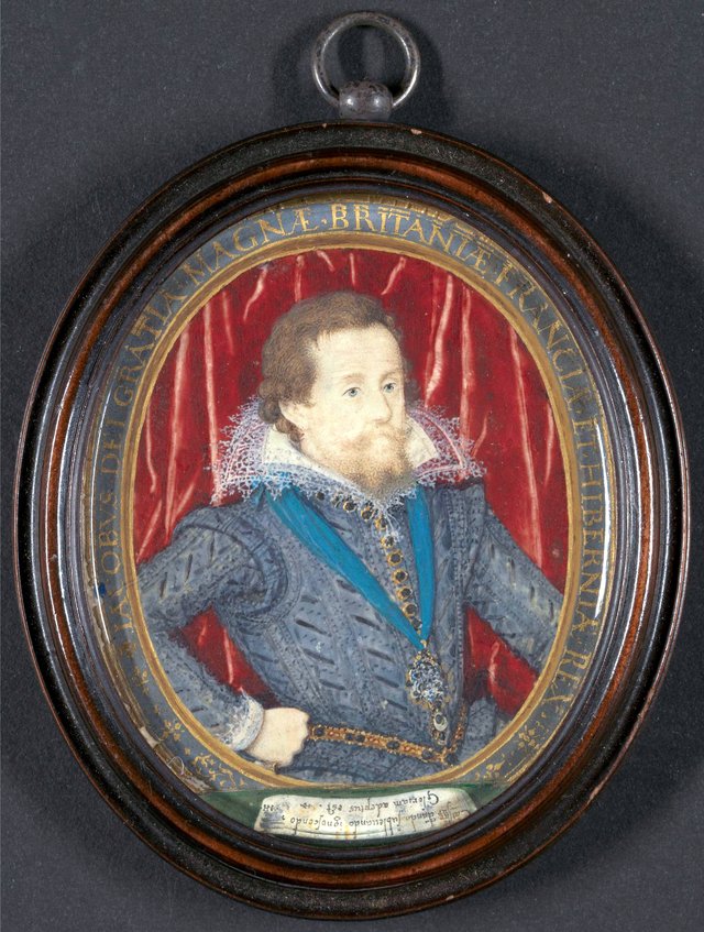 James I of England and VI of Scotland by Nicholas Hilliard