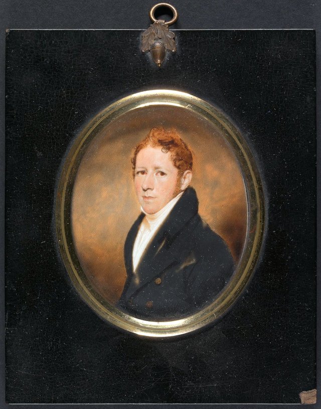 A Gentleman with Auburn Hair by George Chinnery