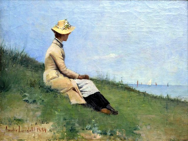 At the Beach, Brittany by Amélie Lundahl