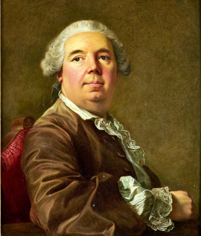 Portrait of François-Louis Colins by Louis-Michel van Loo