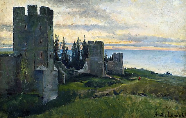 Castle Ruins by Amélie Lundahl