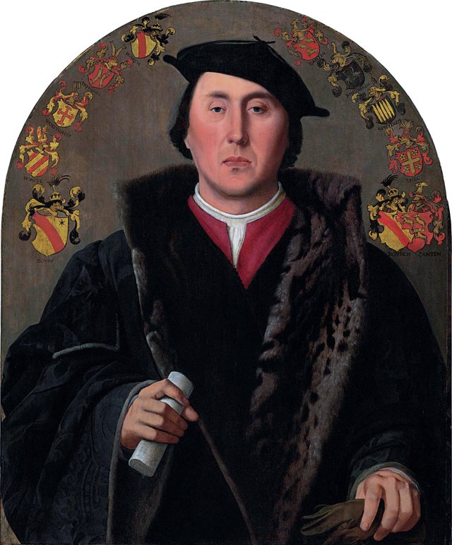 Portrait of Joost Aemsz. van der Burch (died 1570) by Jan van Scorel