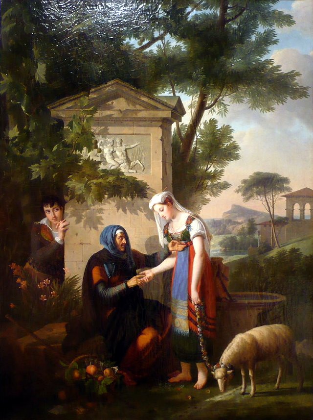 The Fortune Teller by Marie-Guillemine Benoist
