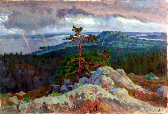 Koli, rainbows by Eero Järnefelt