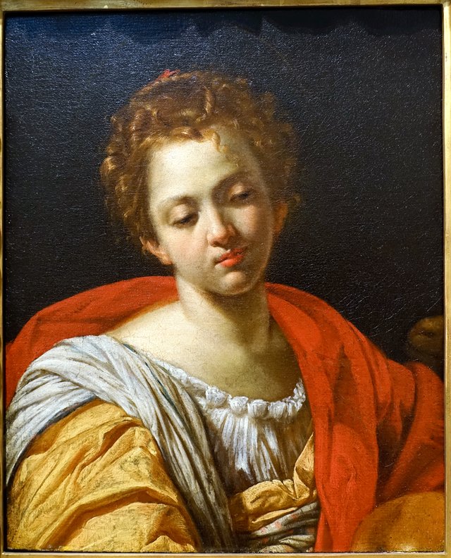 Saint Agnes by Simon Vouet