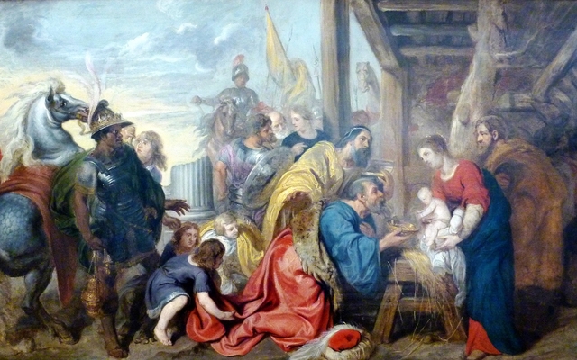 Adoration of the Magi by Jan Erasmus Quellinus
