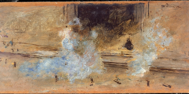 Mascletà by Ignacio Pinazo Camarlench